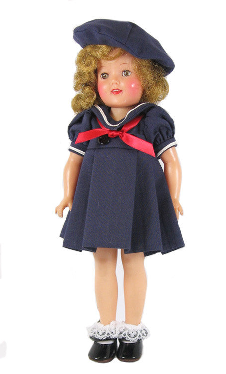 shirley temple doll blue dress