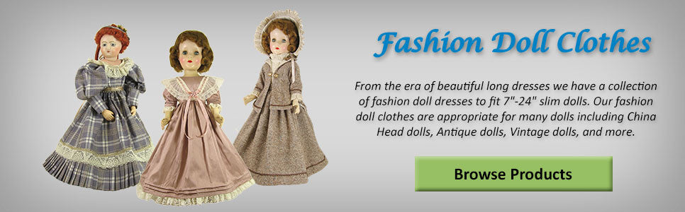 porcelain doll clothes and shoes