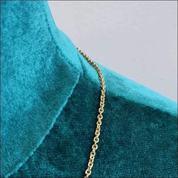 Halskettingen | Goudkleurige Zilveren Ketting Anker 925