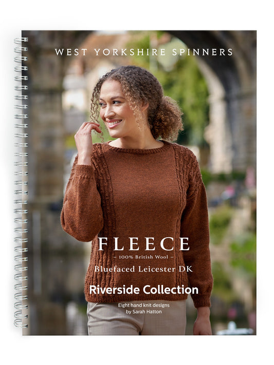 WYS Fleece Family Collection Knitting Pattern Book by Sarah Hatton