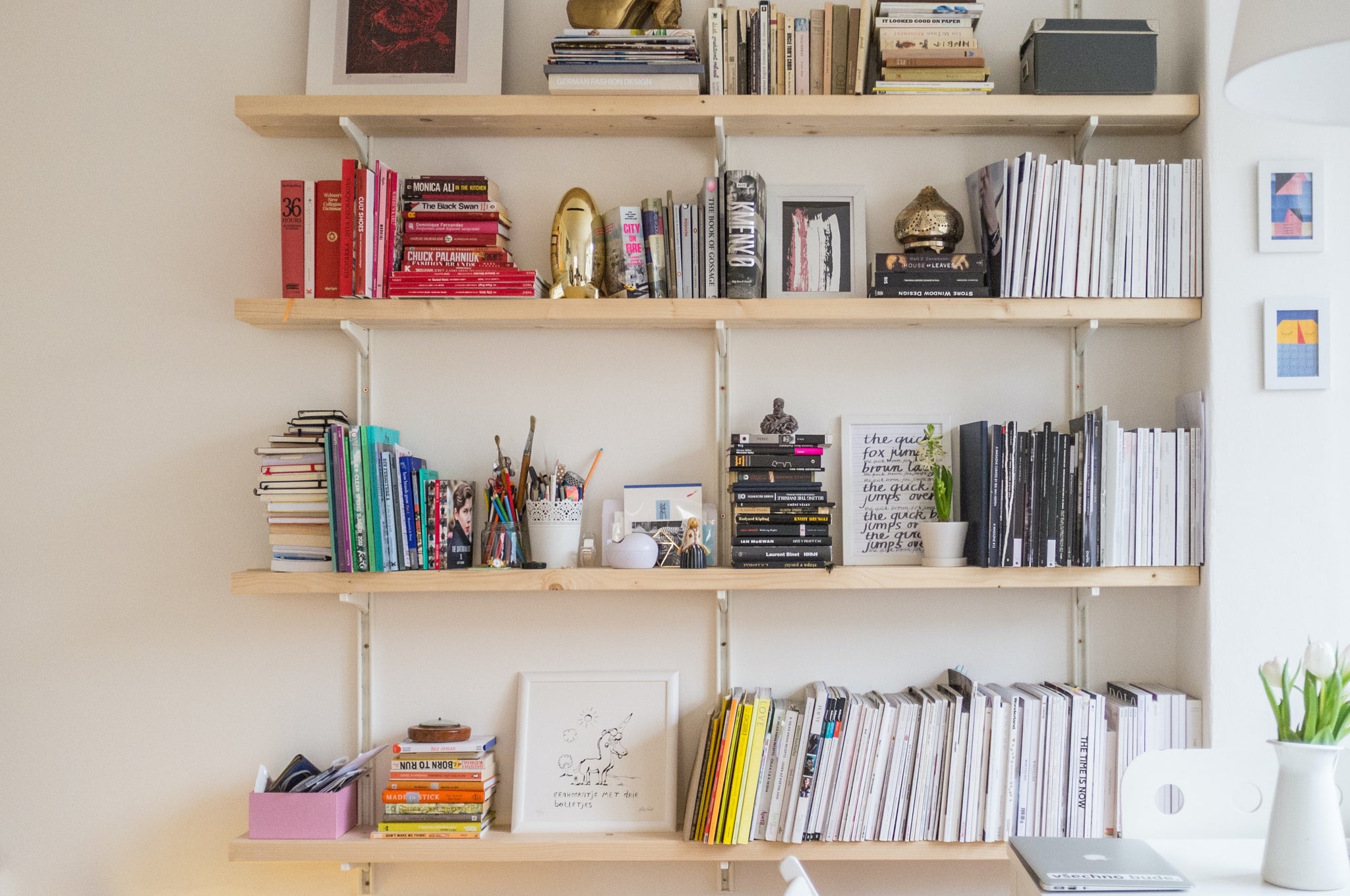 Bookshelf for cozy home