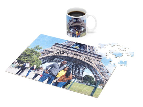 Photo Gift Mug and Puzzle Set