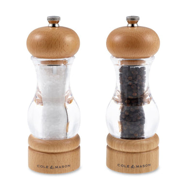 Cole & Mason Tap Salt and Pepper Grinder Set