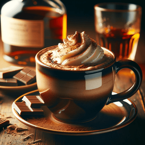 brandy hot chocolate,bumperbar,warm alcoholic drinks