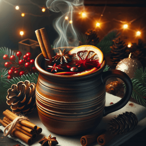 mulled wine,how to make mulled wine,warm alcoholic drinks for winter