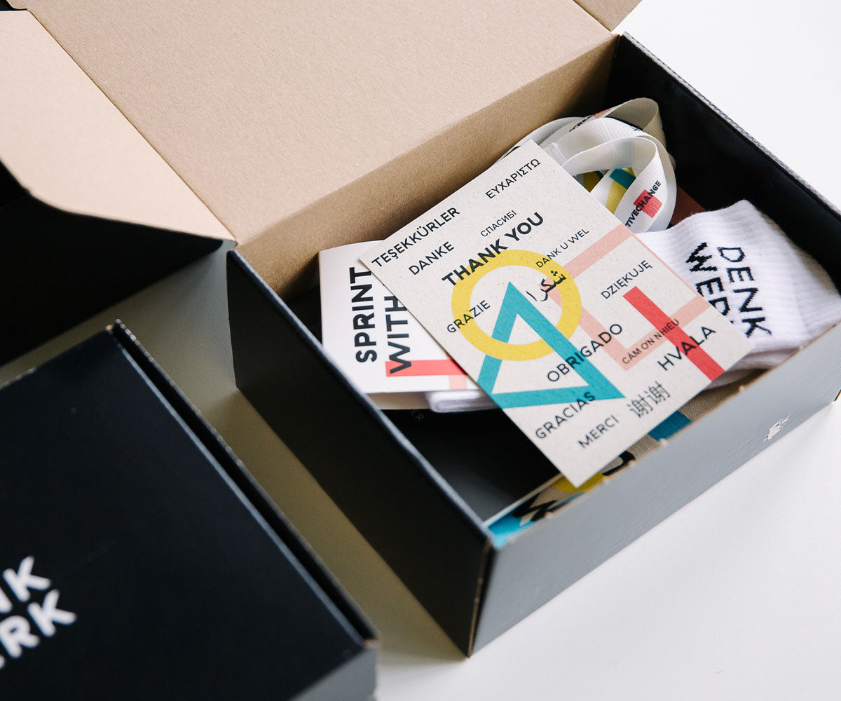 Onboarding Geschenkboxen als Werbeartikel Firma HR