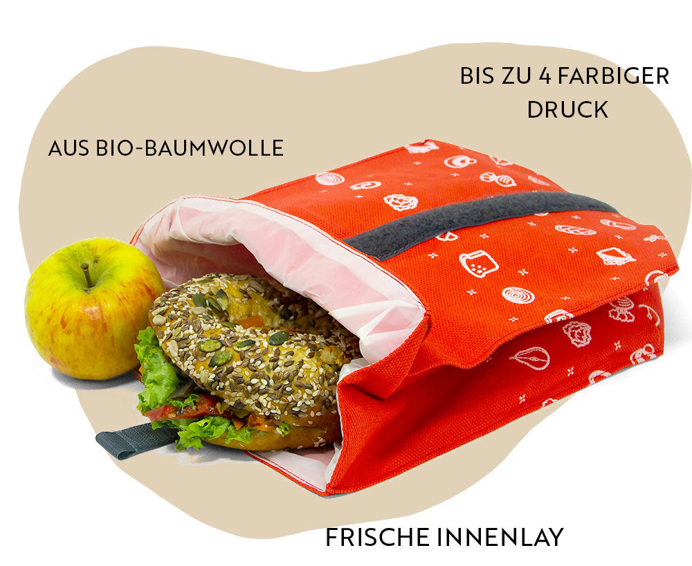 Snackbeutel made in Germany mit deinem Logo