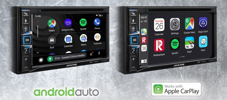 Alpine INE-W611D - CarPlay and Android Auto