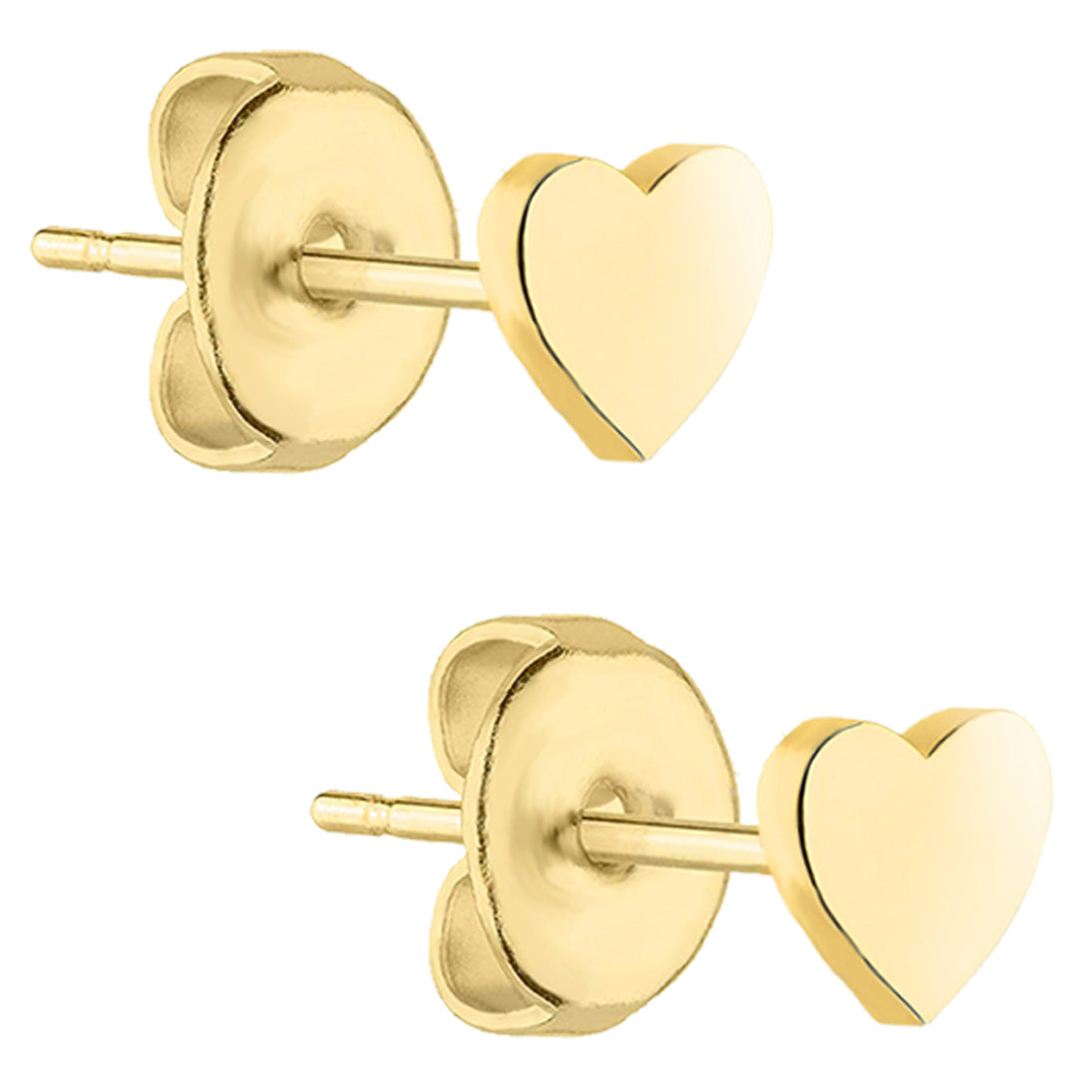 Gold Wishbone Ohrringe, Wunschbone Ohrstecker, Gold Ohrringe 14K,  Alltägliche Gold Ohrstecker, Gold Wunschbone, Symbol Ohrringe - .de