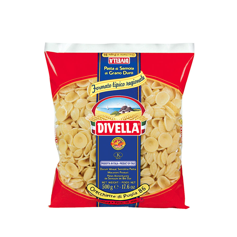 Divella #86 – Orecchiette di puglia 1 lb – Sapori Del Vallo Fresh Pasta USA