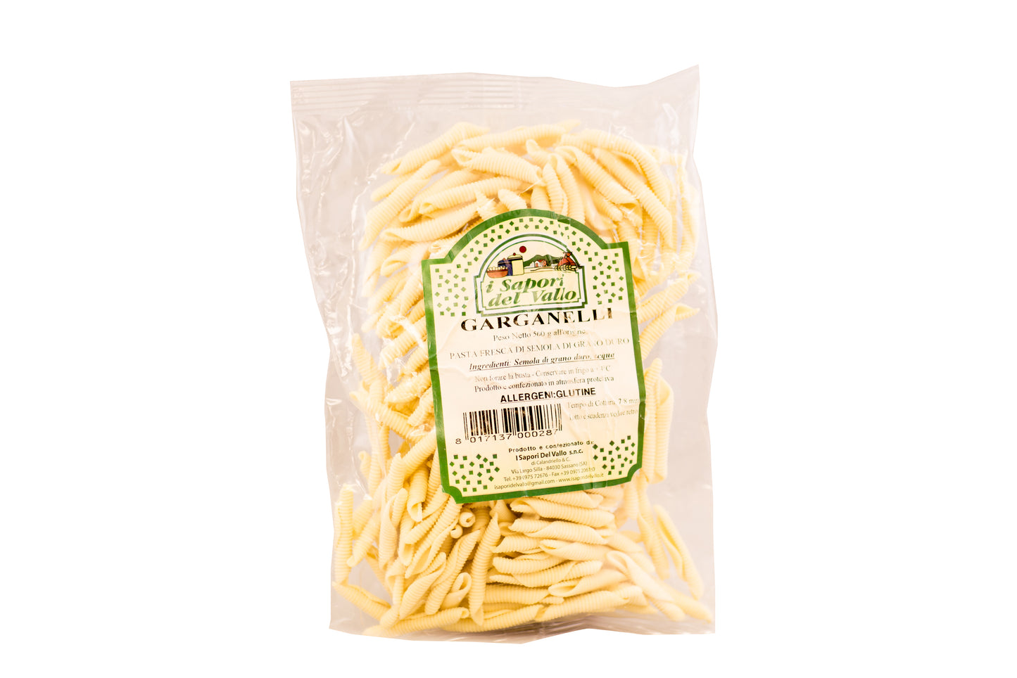 GARGANELLI - SAPORI DEL VALLO FRESH PASTA – Sapori Del Vallo Fresh Pasta USA
