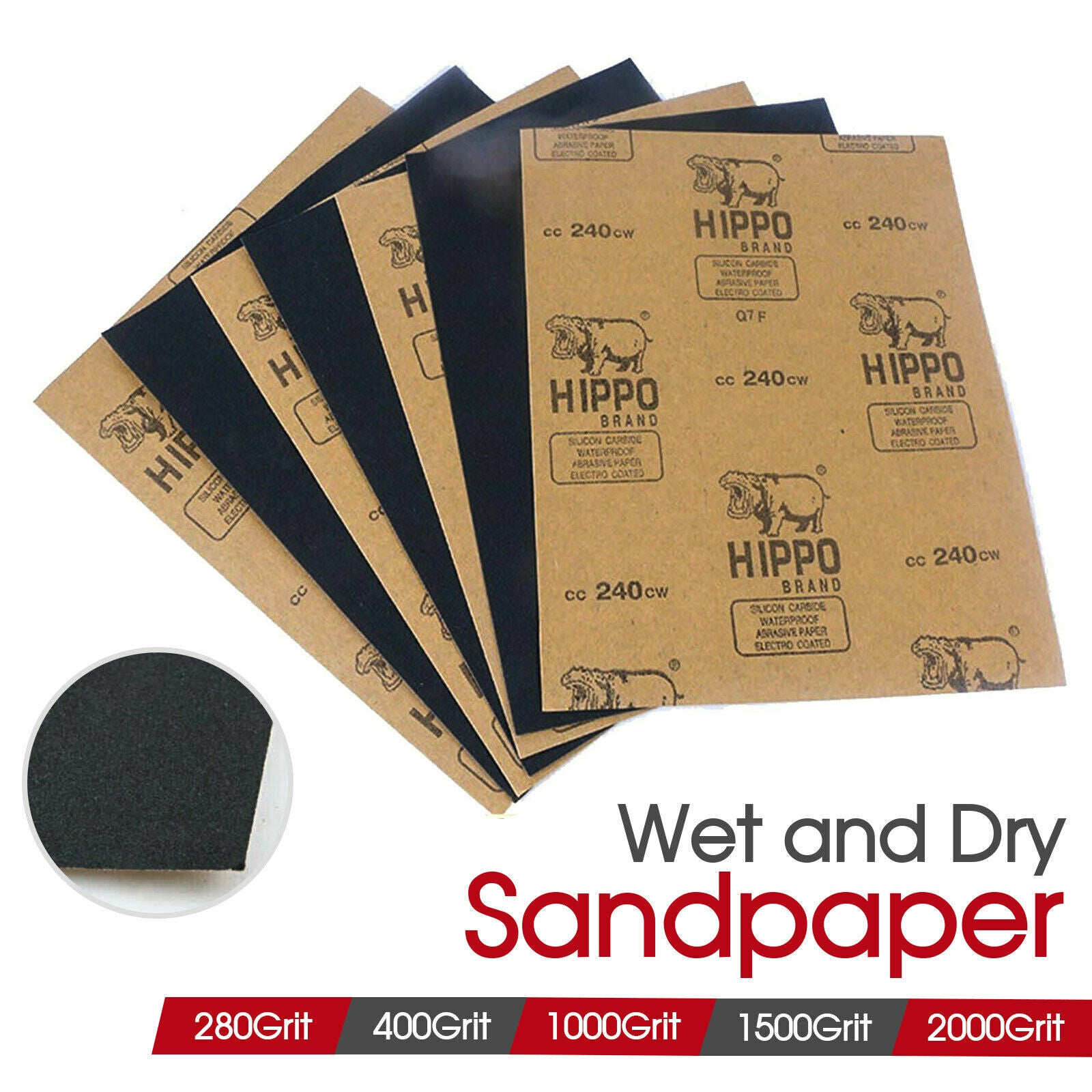 2000 grit sandpaper