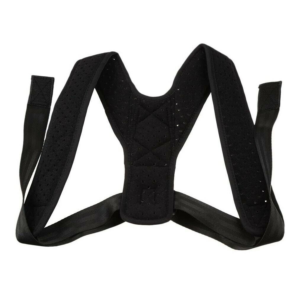Posture Corrector Adjustable Back Shoulder Brace Support Band for Men ...