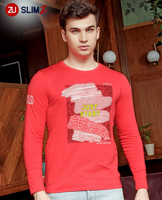 Load image into Gallery viewer, Mens Graphic Printed Cotton T-shirt ZS 75
