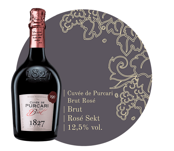Cuvée de Purcari Brut Rosé Wein Sekt kaufen