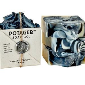 Bar Soap | Lavender Charcoal - Cedar & Sage Mercantile