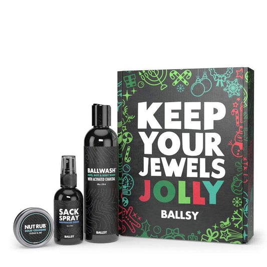 Ballsy - Jolly Jewels Holiday Sack Pack - Just Manly/Grooming Products for Men