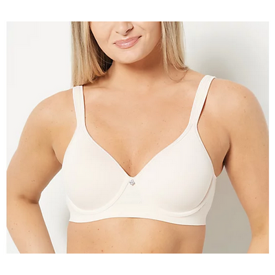 Breezies Luxe Lace Underwire TShirt Bra