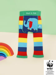 WWF organic elephant leggings