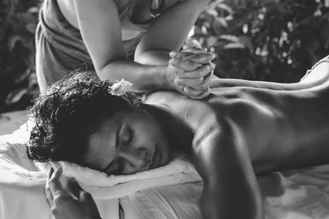 a combination of massage, acupressure, and other forms of body manipulation