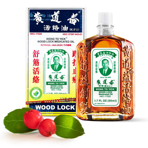 wood lock oil for joints and muscle pain