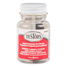 Testors Clear Parts Cement - 1 oz.