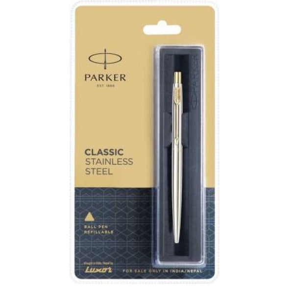 Parker Classic Stainless Steel Ball Pen 4 PARKER CLASSIC STAINLESS STEEL 