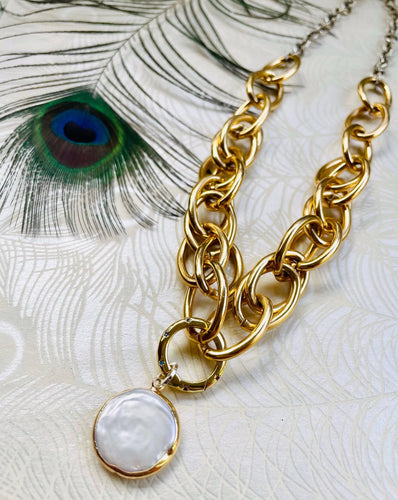 Mixed Shape Keshi Pearl Necklace – Paula Sherras Designs