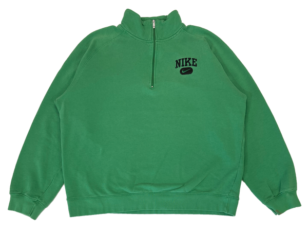 nike vintage half zip