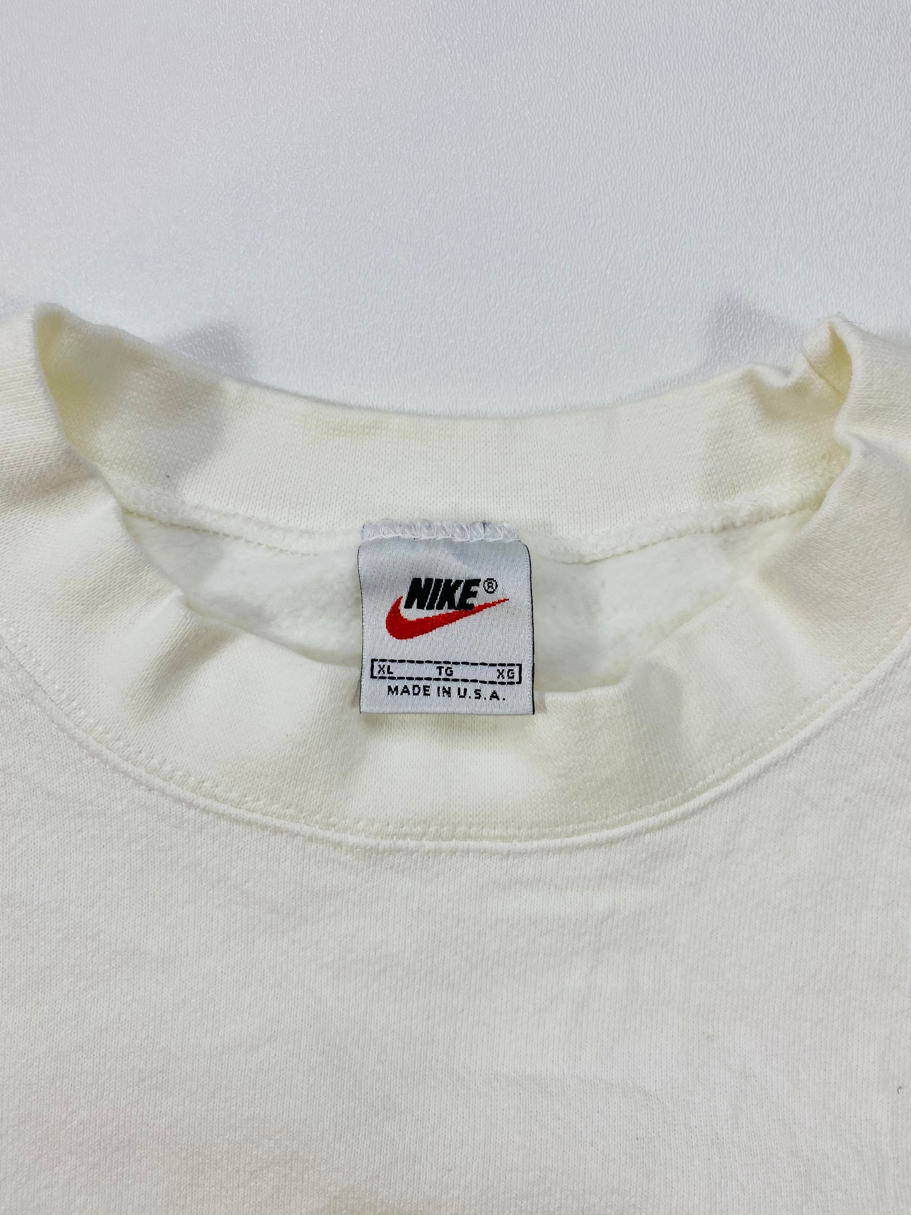 90's NIKE TOWN Size XL Made in USA Vintage Sweat-shirt / 6046 