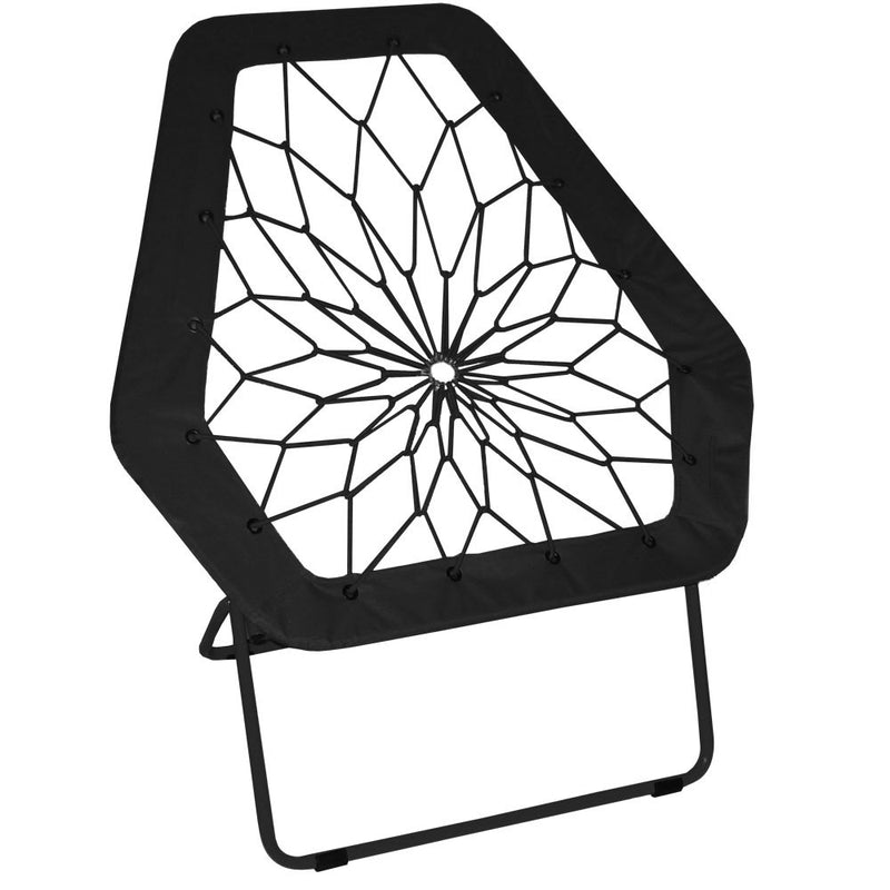 hex bungee chair black