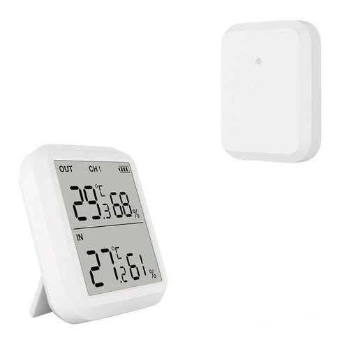 Indoor Outdoor Thermometer, Wireless Thermometer With 3 Remote Sensors,  Digital Hygrometer Thermometer, Wireless Temperature Humidity Monitor Gauge  With Range, Useful Stuff - Temu