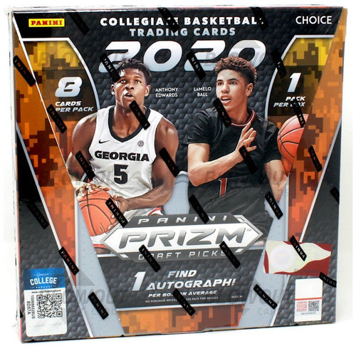 2019-20 Panini Prizm Collegiate Draft Picks Basketball Hobby Box