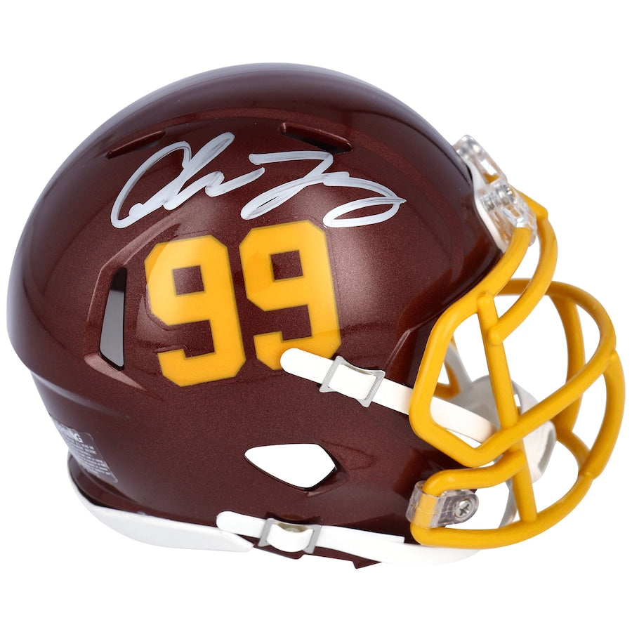 Chase Young Washington Commanders #99 Speed Mini Helmet 