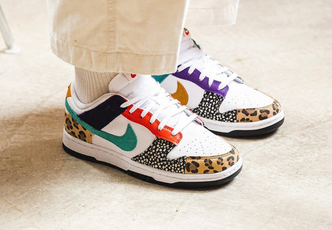 nike dunk patchwork