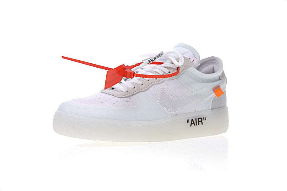 nike air force off white branco