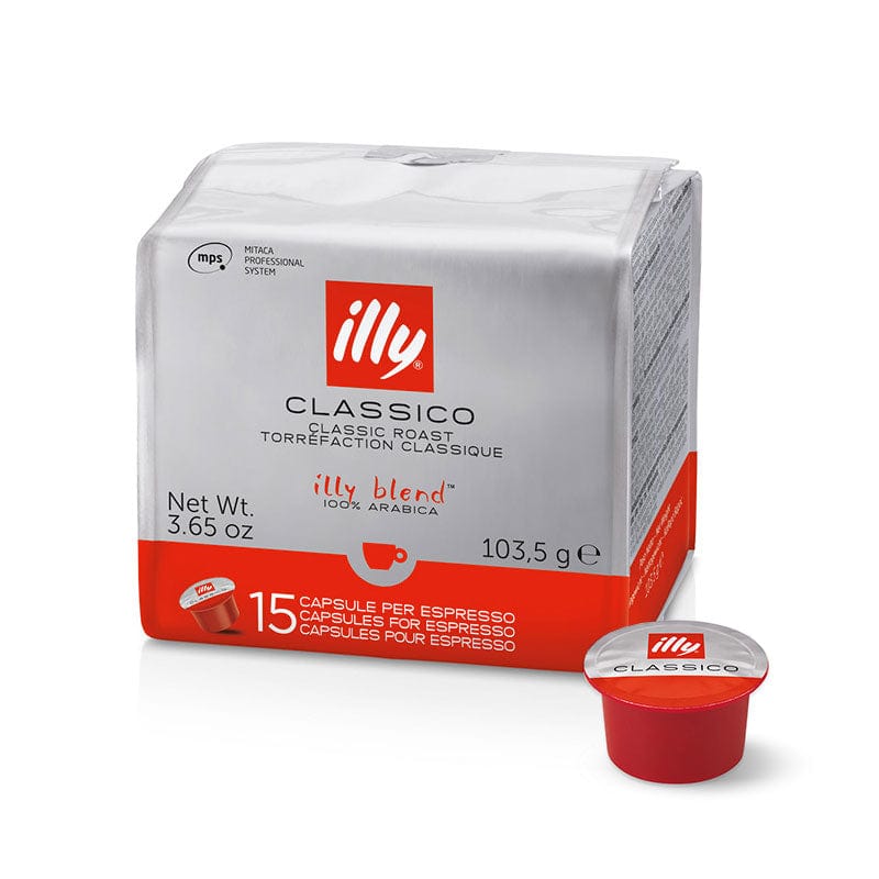 Coffee capsules illy MPS, Espresso, Medium roast, 15 pcs