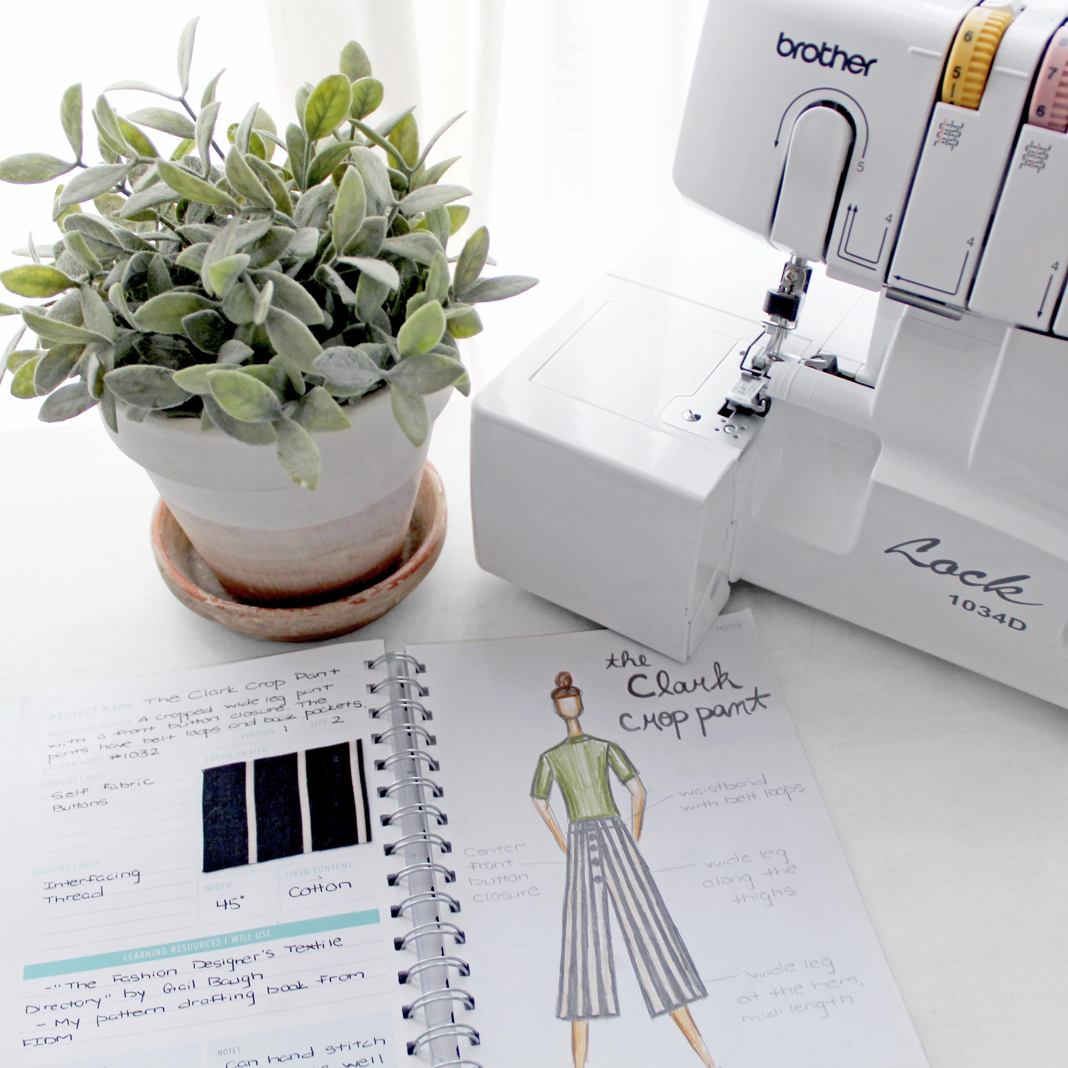 How to Thread the Brother 1034d Serger – Skirt Fixation