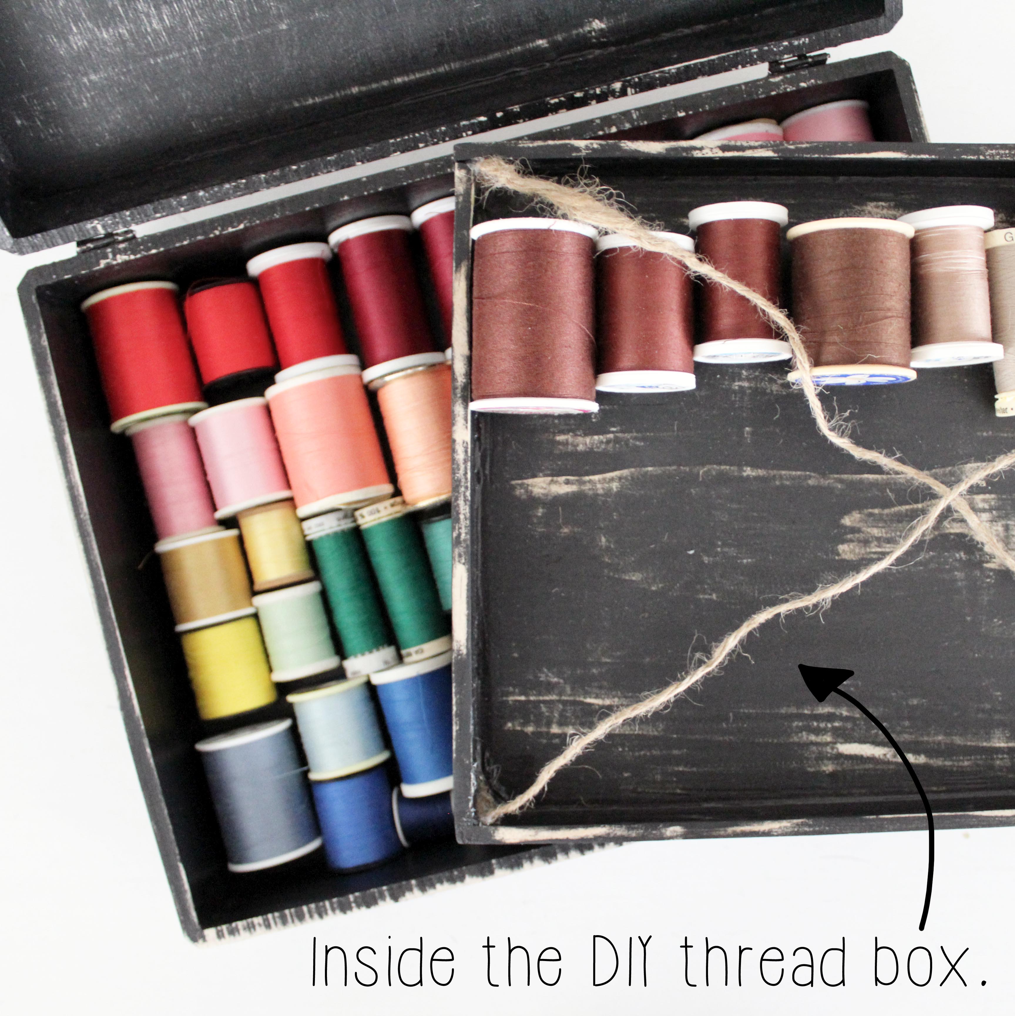 DIY Thread Box Inside Look