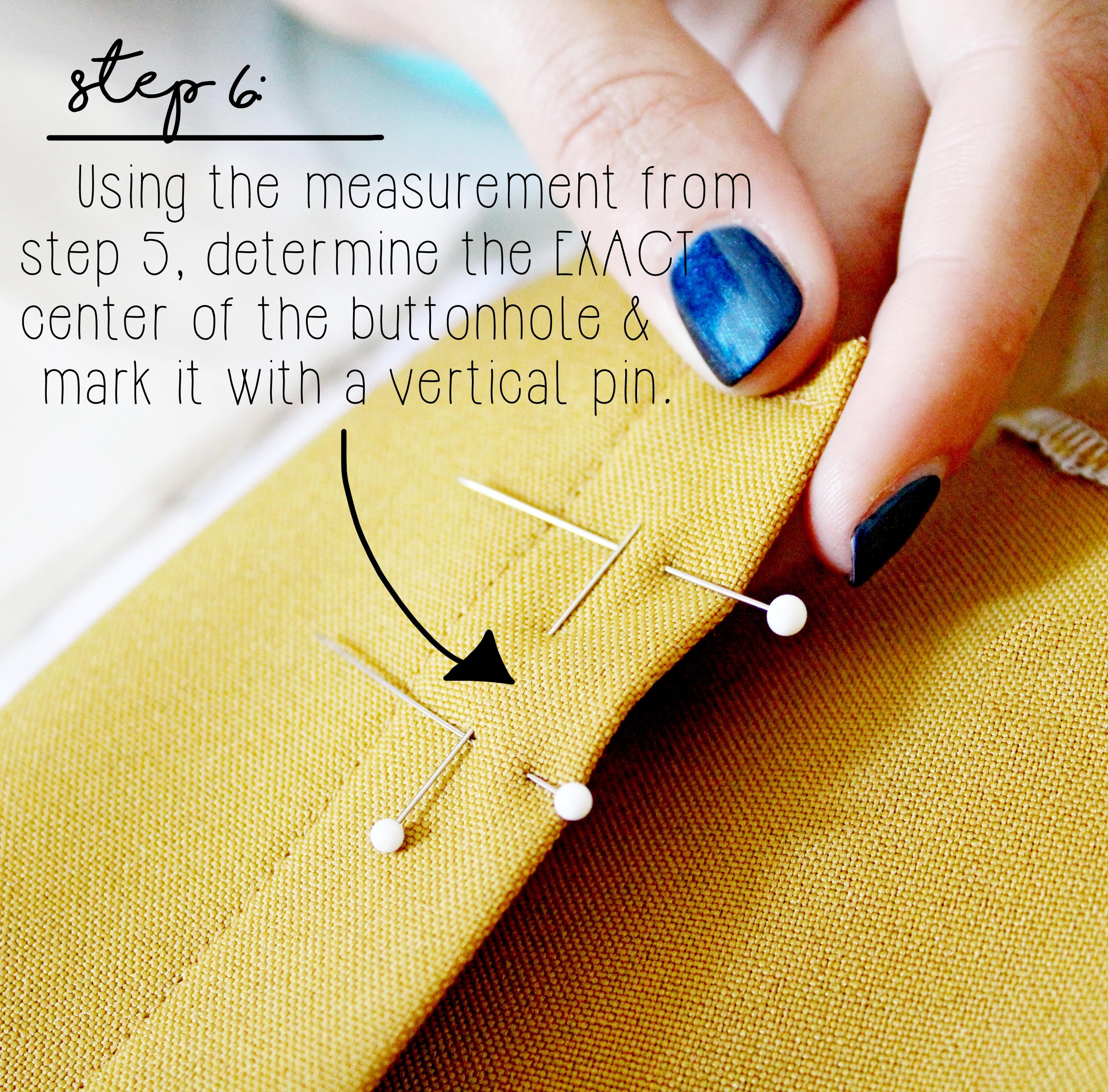 How To Sew A Button Sewing Tutorial Step 6