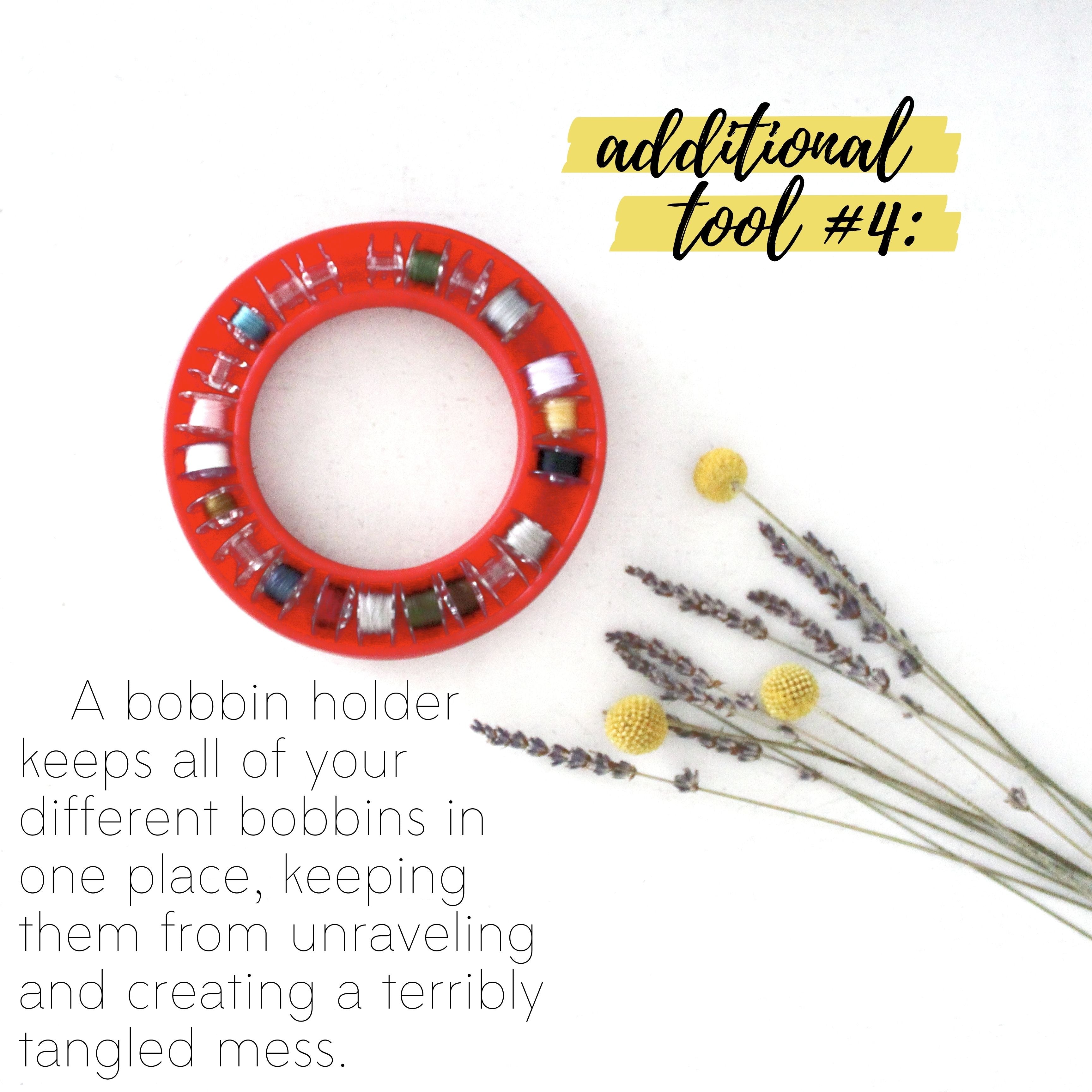 How To Build A Sewing Kit: Additional Tool #4, Bobbin Holder