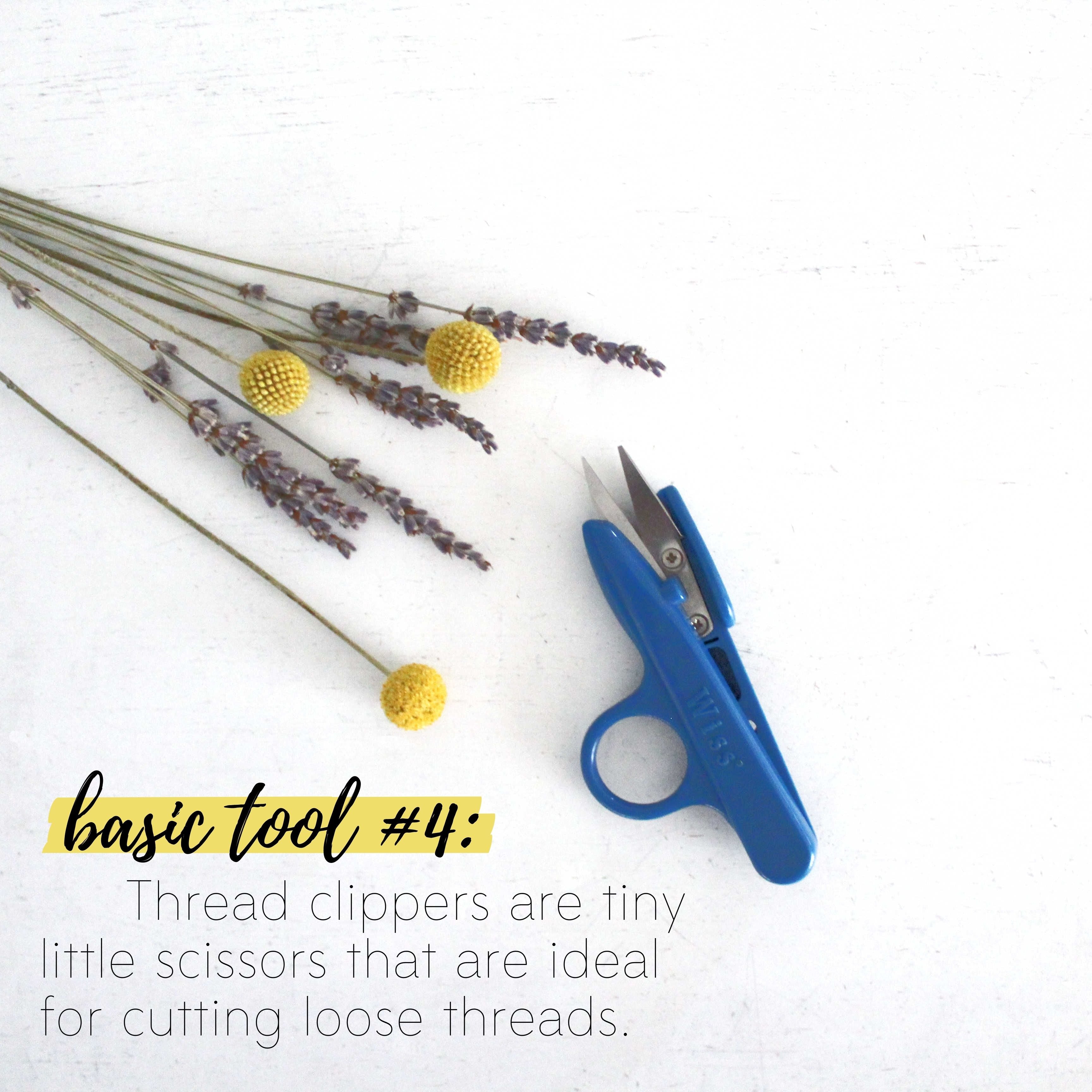 How To Build A Sewing Kit: Basic Tool #4, Thread Clipper