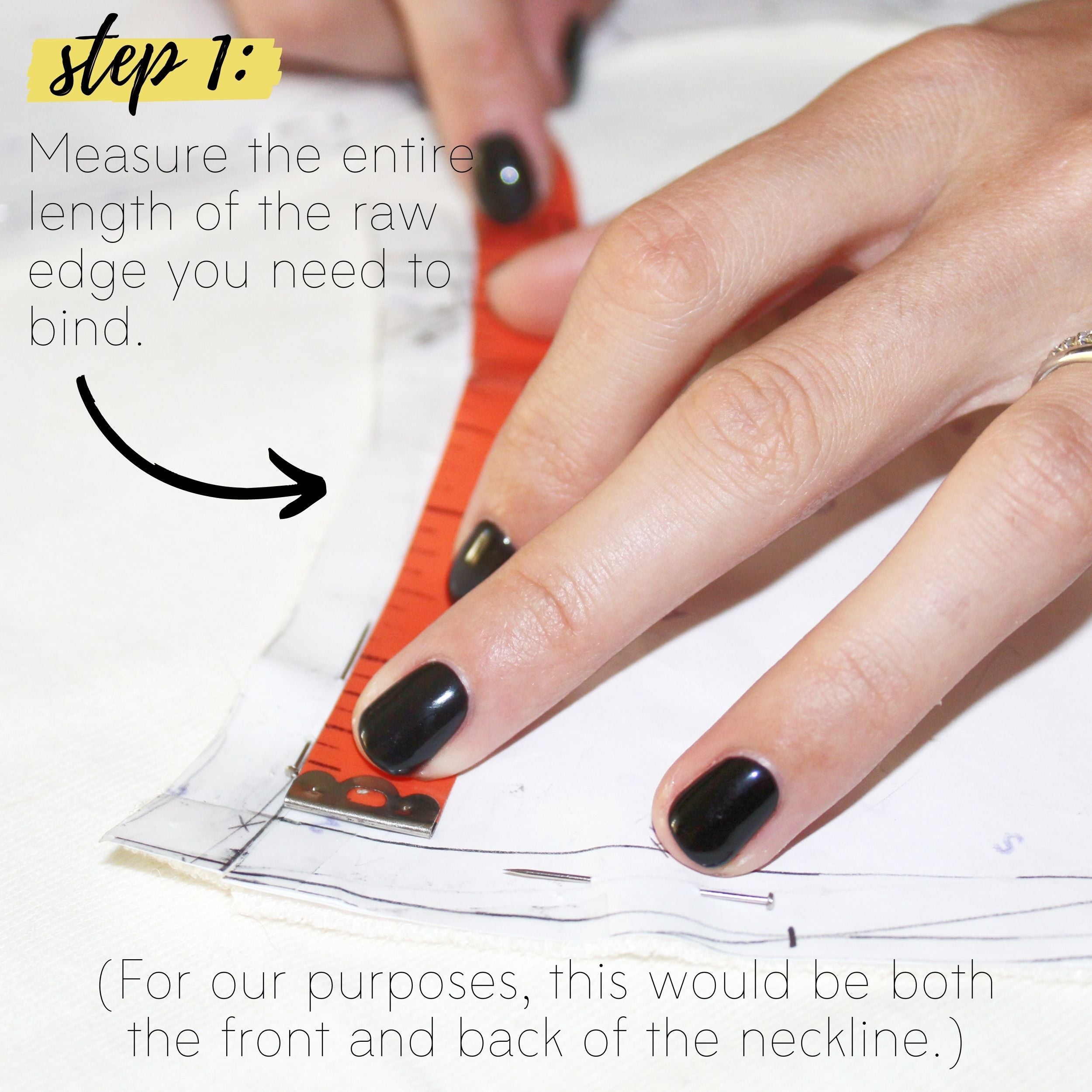 How To Sew A Knit Seam Binding Sewing Tutorial: Step 1