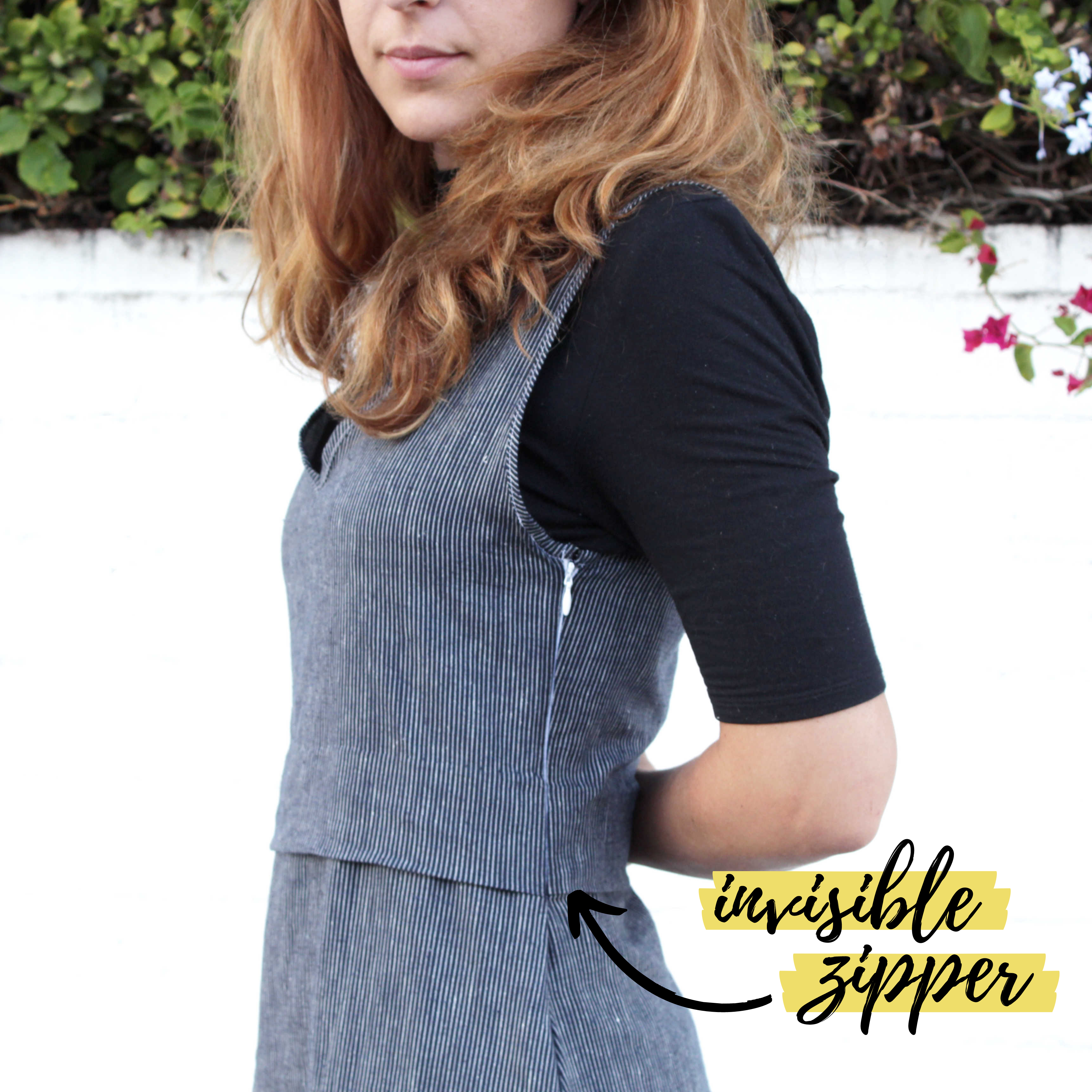 How To Sew An Invisible Zipper Sewing Tutorial: Invisible Zipper Close Up