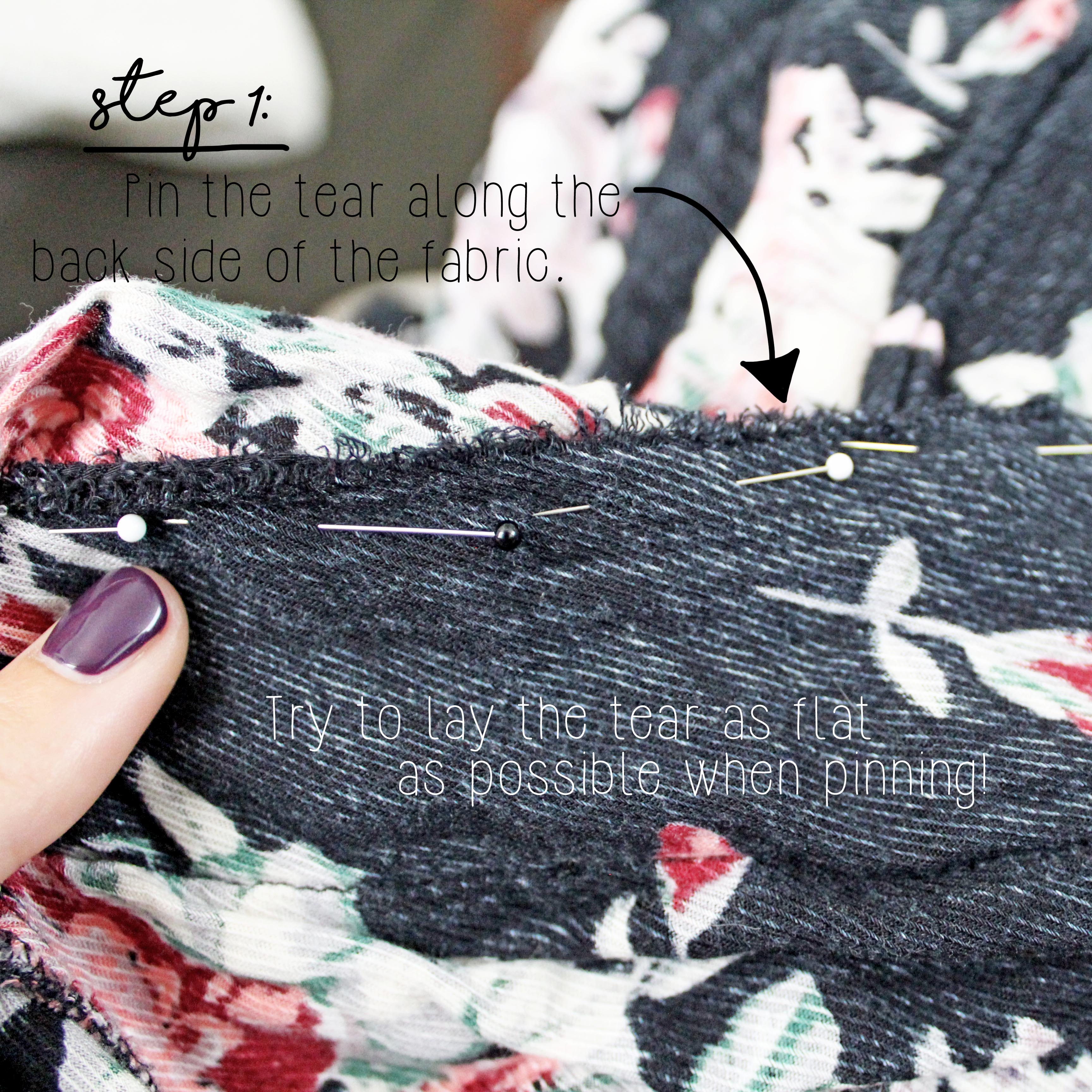 Repair in Practice - Silk Trousers - Fast Fashion Therapy