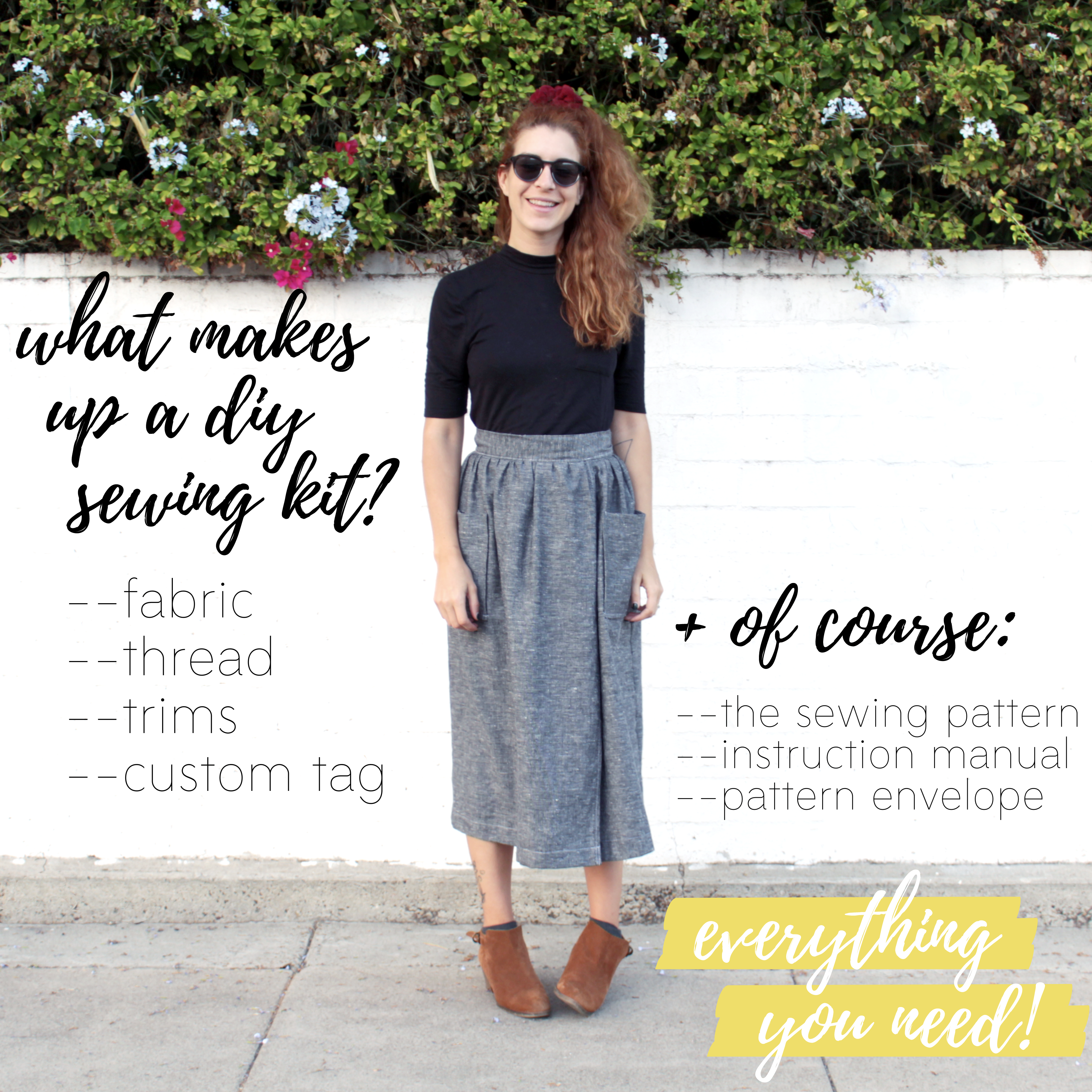Learn how to sew your own clothes: What makes up a DIY sewing kit?