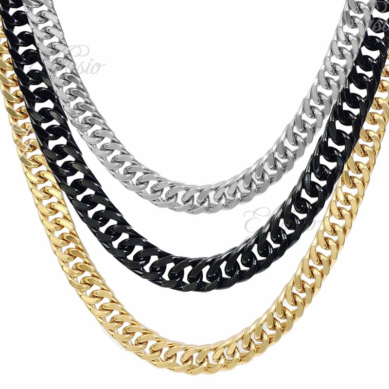 black and gold necklace fashion jewelry