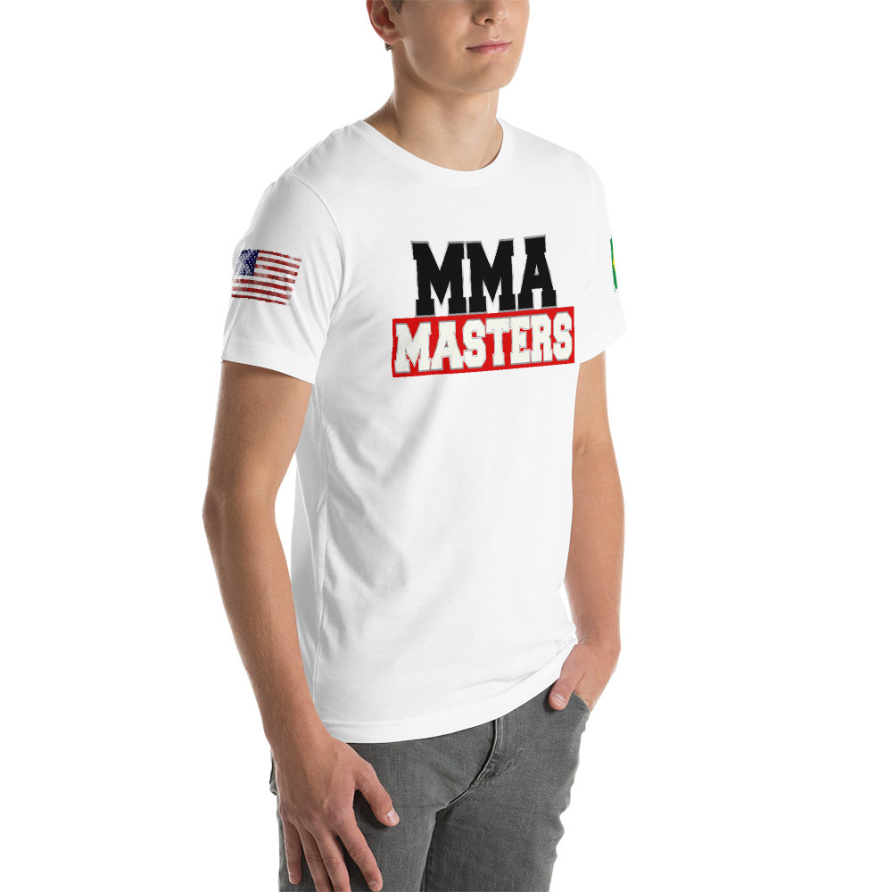 condón ajedrez Objetado MMA MASTERS White T-Shirt