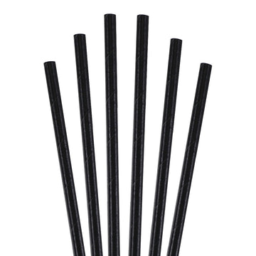 Aardvark Eco-Flex Bendable Paper Drinking Straws - White - 10L