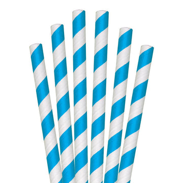 8.5 Red Striped Colossal Paper Straws - 1480 ct. – Aardvark Straws